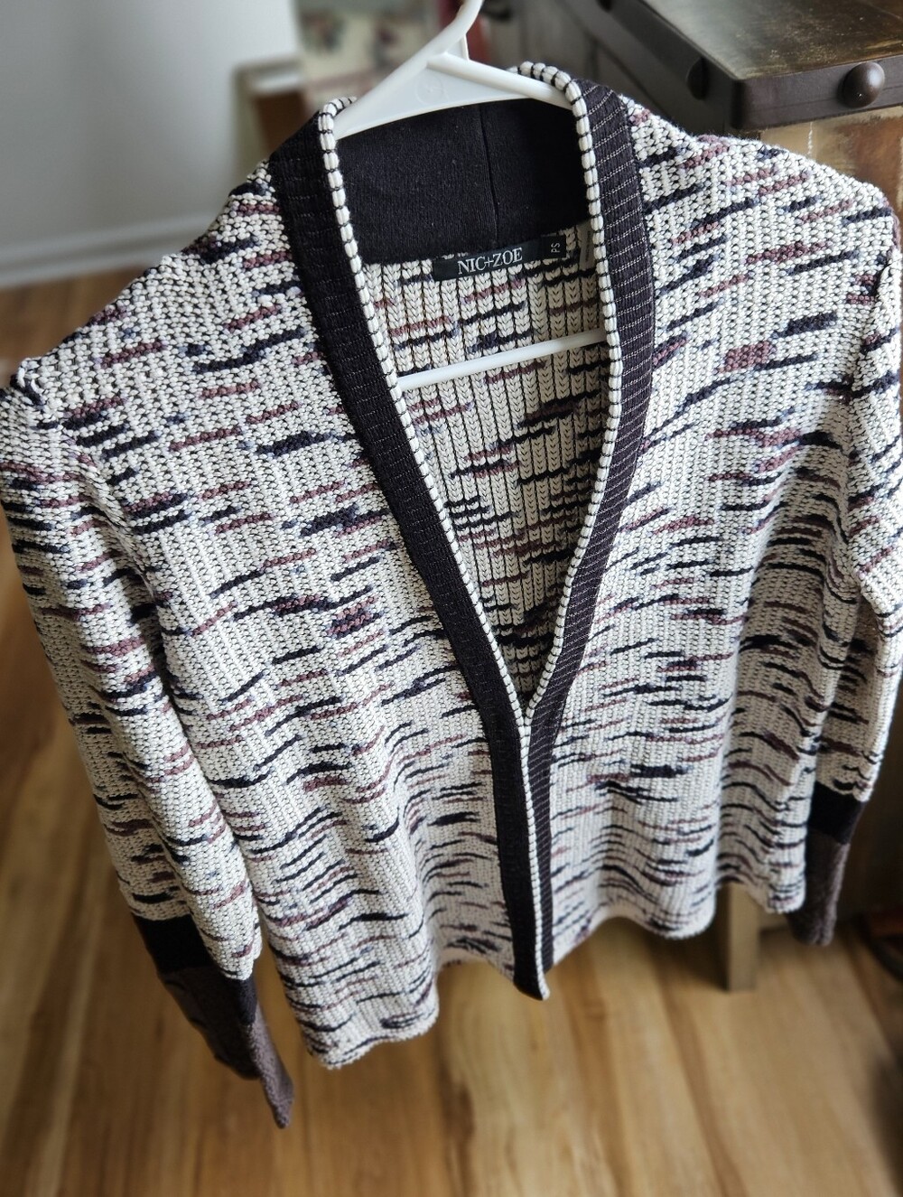 NIC+ZOE Chic Marbled Sweater